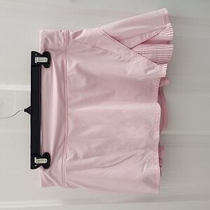 Soft Pearl Pink Lululemon Play Off The Pleats SZ 10